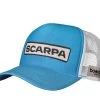 Scarpa PATCH TRUCKER HAT -Outdoor footwear-Scarpa ipps web azure patch trucker angled front