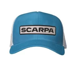Scarpa PATCH TRUCKER HAT -Outdoor footwear-Scarpa ipps web azure patch trucker front