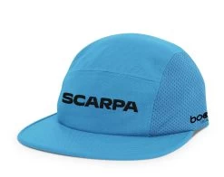 Scarpa 5-PANEL TRAIL HAT -Outdoor footwear-Scarpa ipps web azure trail hat front angle 1