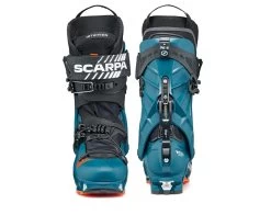 Scarpa F1 GT MEN'S -Outdoor footwear-Scarpa ipps web f1 gt m petrolorange frt bck
