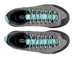 Scarpa GECKO WOMEN'S -Outdoor footwear-Scarpa ipps web gecko w gray aqua top