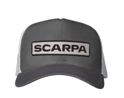 Scarpa PATCH TRUCKER HAT -Outdoor footwear-Scarpa ipps web grey patch trucker front