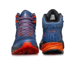 Scarpa RUSH MID GTX MEN'S -Outdoor footwear-Scarpa ipps web rush mid gtx frt bck blu fie