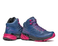 Scarpa RUSH MID GTX WOMEN'S -Outdoor footwear-Scarpa ipps web rush mid gtx w both blu fux