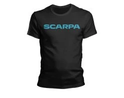 Scarpa LOGO T-SHIRT MEN'S -Outdoor footwear-Scarpa ipps web tshirt m black front