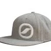Scarpa LOGO FLAT BRIM HAT -Outdoor footwear-Scarpa ipps logo flat brim 30 light heather grey 1