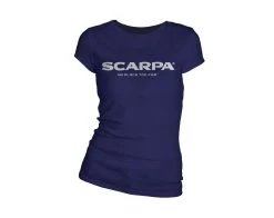 Scarpa LOGO T-SHIRT WOMEN'S (FALL 2021) -Outdoor footwear-Scarpa ipps logo tshirt front w storm