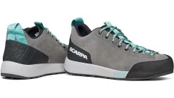Scarpa Gecko Approach Shoes - Women's -Outdoor footwear-Scarpa opplanet scarpa gecko approach shoes womens mid gray aqua 42 72602 352 mgryaqua 42 av 2