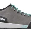 Scarpa Gecko Approach Shoes - Women's -Outdoor footwear-Scarpa opplanet scarpa gecko approach shoes womens mid gray aqua 42 72602 352 mgryaqua 42 main