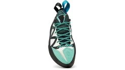 Scarpa Vapor Climbing Shoes - Women's 11 Scarpa Vapor Climbing Shoes - Women's -Outdoor footwear-Scarpa opplanet scarpa vapor climbing shoes womens dust gray aqua 42 70074 002 dgryaqua 42 av 2